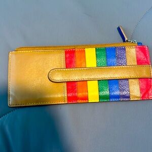 Colorful Striped Women's Wallet